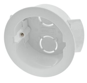 Click Essentials Round Ceiling 34Mm Deep Dry Lining Box