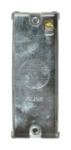 Click Essentials 1 Gang Architrave K/O Box 25Mm Deep