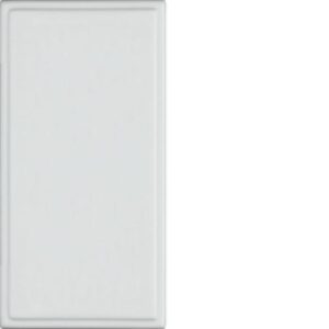 Hager Single Blank Euro