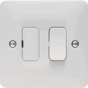 Hager 13A FCU Switched