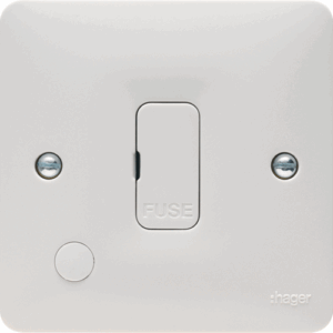 Hager 13A Unswitched FCU with Flex