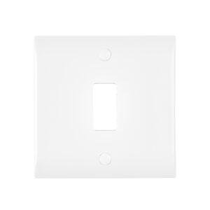 Grid Range - Saxby Electrical Curved Edge 1G Grid Front Plate (CEGFP1)