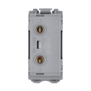 Grid Range - Saxby Electrical Grid 13A Fuse Holder Module White (GD13FHWH) - View 3