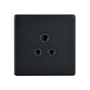 Saxby Electrical - Saxby Electrcial Screwless 5A UnSocket Matt Black (SL429BLB)
