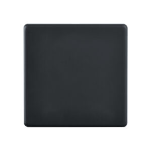 Saxby Electrical - Saxby Electrcial Screwless 1G Blanking Plate Matt Black (SL881BL)