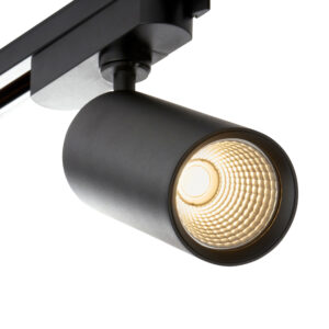 Saxby Lighting - Saxby Lunaro Multi Wattage Track Head 3000K Matt Black (119093)