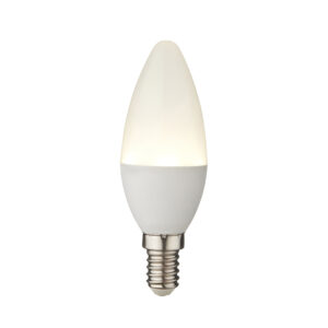 E14 Bulbs - Saxby E14 LED CANDLE 4.9W 470LM 96LM/W 4000K (119340)