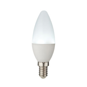 E14 Bulbs - Saxby E14 LED CANDLE 4.9W 470LM 96LM/W 6500K (119341)