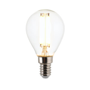 E14 Bulbs - Saxby E14 LED WHITE FILAMENT GOLF 4.5W 470LM 104LM/W 2700K (120798)