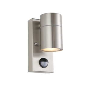 Saxby Lighting - Saxby Scope PIR/Photocell 1lt Wall IP65 Stainless Steel (121027)