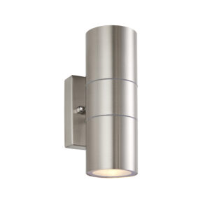 Saxby Lighting - Saxby Scope 2lt Wall IP65 Stainless Steel (121028)