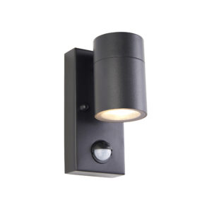 Saxby Lighting - Saxby Scope PIR/Photocell 1lt Wall IP65 Black (121031)