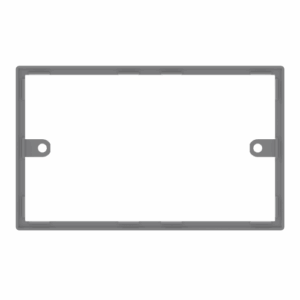 Click Scolmore - Click Essentials 2 Gang Deco Gasket Grey (SP022)