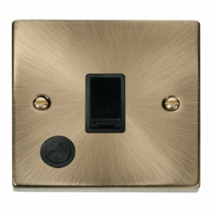 Click Scolmore - Click Deco 20A 1 Gang Dp Switch With Flex Outlet Black (VPAB022BK)