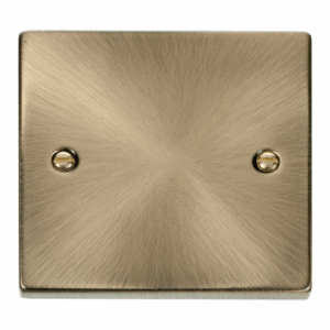 Click Scolmore - Click Deco 1 Gang Blank Plate (VPAB060)