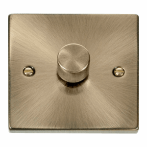 Click Scolmore - Click Deco Vpab 1Gang 2Way 100W Led Dimmer Switch (VPAB161)