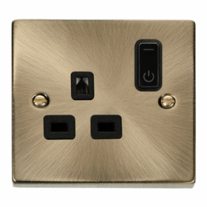 Click Deco Ingot 13A 1G Rf Smart Socket Deco Ab Bk