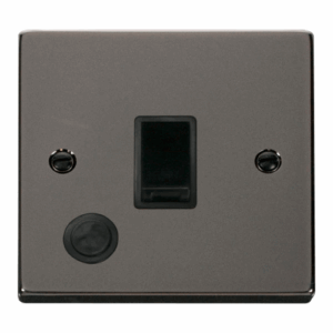 Click Scolmore - Click Deco 20A 1 Gang Dp Switch With Flex Outlet Black (VPBN022BK)