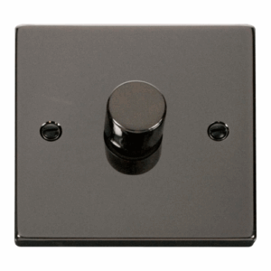 Click Scolmore - Click Deco Vpbn 1Gang 2Way 100W Led Dimmer Switch (VPBN161)