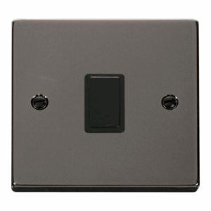 Click Scolmore - Click Deco 20A 1 Gang Dp Switch Black (VPBN622BK)