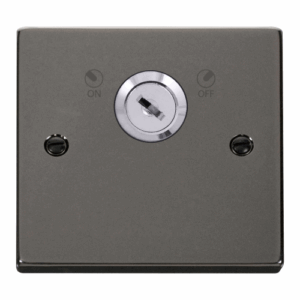Click Scolmore - Click Deco 20A Double Pole Key Lockable Switch (VPBN660)