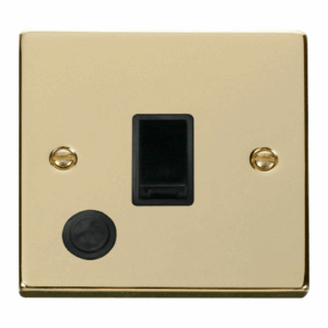 Click Scolmore - Click Deco 20A 1 Gang Dp Switch With Flex Outlet Black (VPBR022BK)