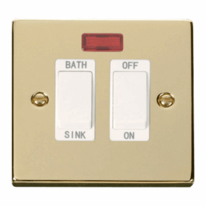 Click Scolmore - Click Deco 20A Dp Sink/Bath Switch White (VPBR024WH)