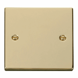 Click Scolmore - Click Deco 1 Gang Blank Plate (VPBR060)