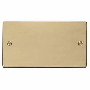 Click Scolmore - Click Deco 2 Gang Blank Plate (VPBR061)