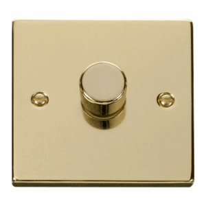 Click Scolmore - Click Deco Vpbr 1Gang 2Way 100W Led Dimmer Switch (VPBR161)
