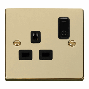 Click Deco Ingot 13A 1G Rf Smart Socket Deco Br Bk