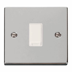 Click Scolmore - Click Deco 1 Gang 2 Way 10Ax Switch White (VPCH011WH)