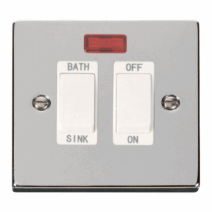 Click Scolmore - Click Deco 20A Dp Sink/Bath Switch White (VPCH024WH)