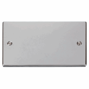 Click Scolmore - Click Deco 2 Gang Blank Plate (VPCH061)