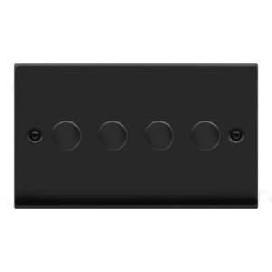 Click Scolmore - Click Deco Vp Mb 4Gang 2Way 75W Led Dimmer Switch (VPMB164)