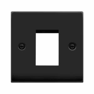 Click Scolmore - Click Deco 1 Gang Single Aperture For Media Mod (VPMB310)