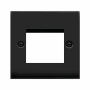 Click Scolmore - Click Deco Vpmb 1Gang Plate For Data Modules (VPMB311)