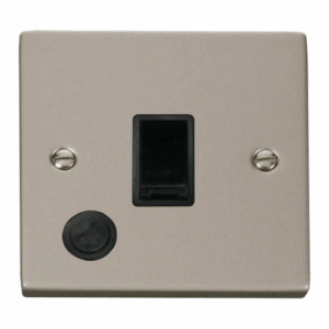 Click Scolmore - Click Deco 20A 1 Gang Dp Switch With Flex Outlet Black (VPPN022BK)