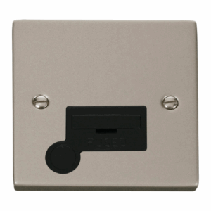 Click Scolmore - Click Deco 13A Fused Connection Unit With Flex Outlet Black (VPPN050BK)