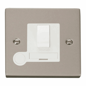 Click Scolmore - Click Deco 13A Fused Switched Connection Unit With Flex Outlet White (VPPN051WH)