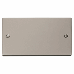 Click Scolmore - Click Deco 2 Gang Blank Plate (VPPN061)