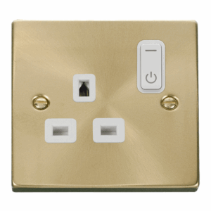 Click Deco Ingot 13A 1G Rf Smart Socket Deco Sb Wh