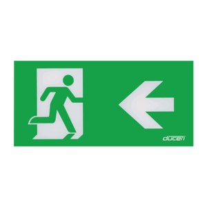 Exit Sign Legends - ESP Exit Box Legend Left (EMEXBOXLGDL)