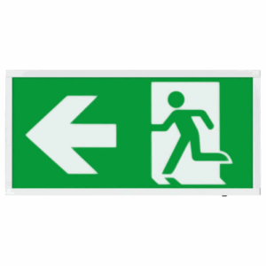Exit Signs - ESP EM Exit Left 3W IP20 Main (D120LWH)