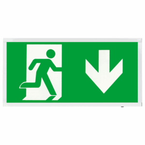 Exit Signs - ESP EM Exit Down Self-Test 3W IP20 Main (D520DWH)