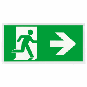 Exit Signs - ESP EM Exit Right Self-Test 3W IP20 Main (D520RWH)