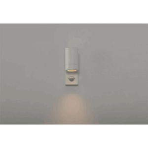 KSR Lighting Tulua III GU10 PIR Single Wall Light (White)