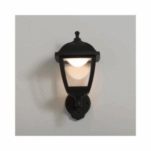 KSR Lighting Bastia 8w 3000K LED 4 sided Lantern (Black)