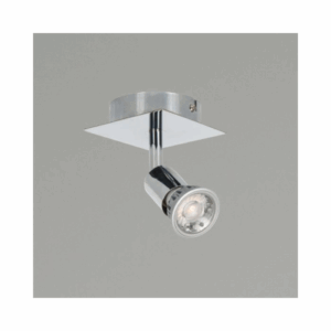 KSR Lighting Nautilus Gu10 Single Spotlight (Chrome)