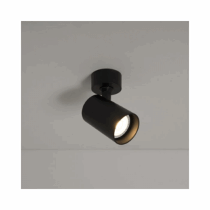 KSR Lighting Sofia GU10 Single Spotlight (Black)